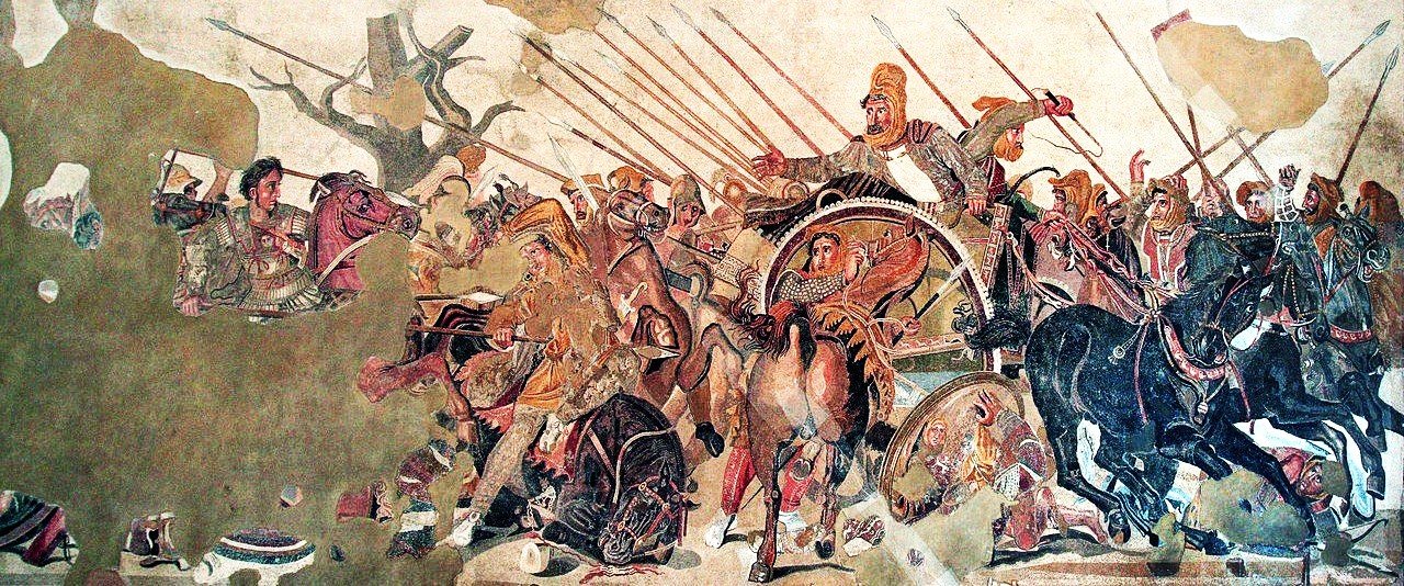 Napoli Museo Archeologico Nazionale, Battaglia di Isso
