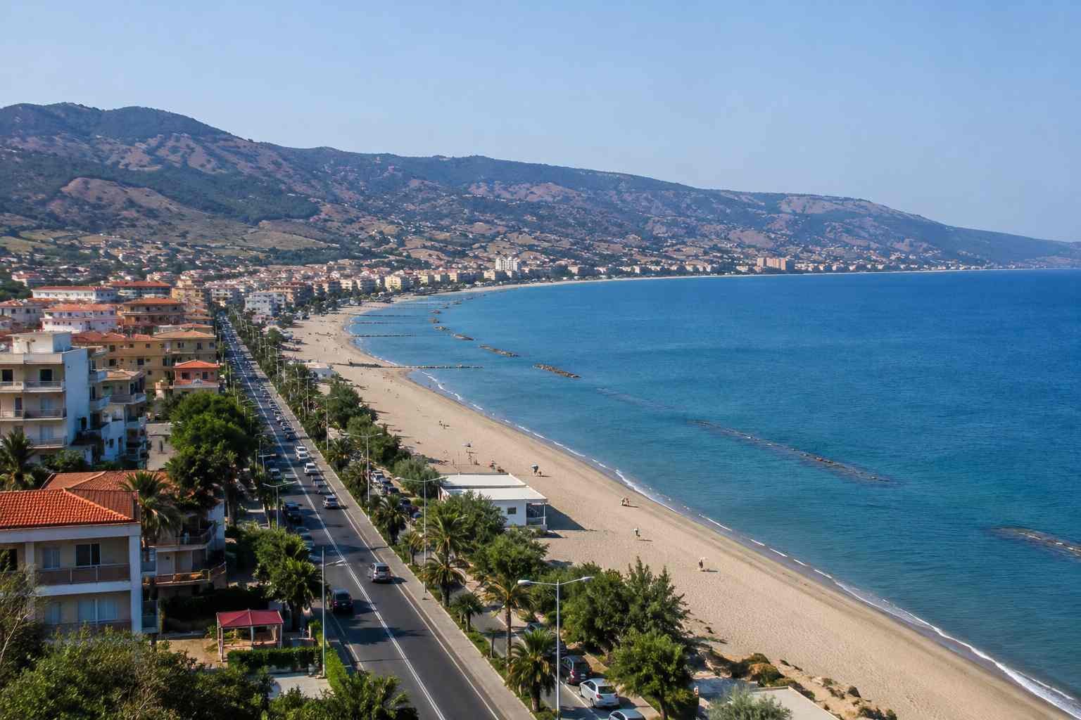 Catanzaro Lido panoramica lungomare