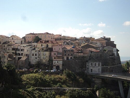 Scorcio del centro storico di Catanzaro