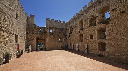 Campobasso, interno del Castello di Monforte