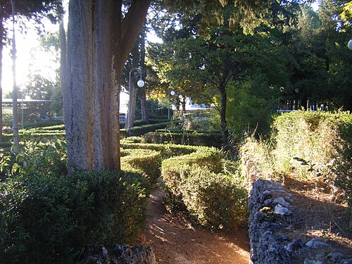 Campobasso, Sentiero a Villa de Capoa