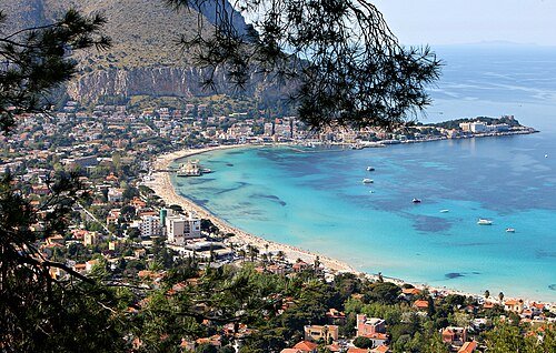 Golfo di Mondello a Palermo