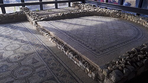 Potenza, interno Villa Romana di Malvaccaro