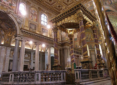 Roma, Basilica di Santa Maria Maggiore, altare
