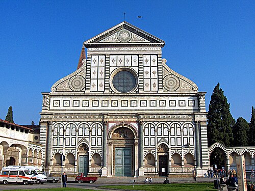 Firenze, Basilica di Santa Maria Novella, facciata
