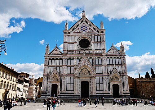Firenze, Basilica di Santa Croce, facciata