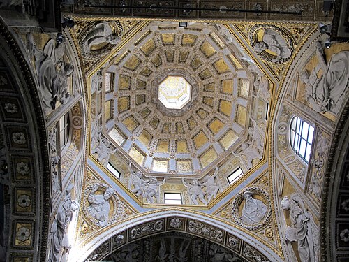 Genova, Chiesa di San Matteo, interno, stucchi del Montorsoli