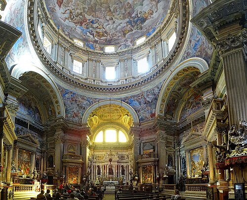 Napoli, interno della Reale Cappella del Tesoro di San Gennaro nel Duomo di Napoli