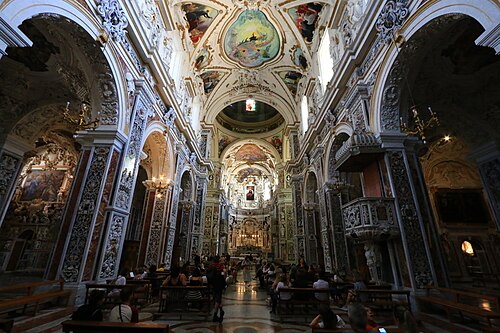 Palermo, Chiesa del Gesù, interno