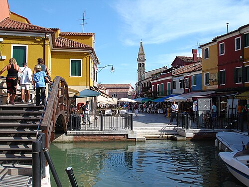Isola di Burano a Venezia