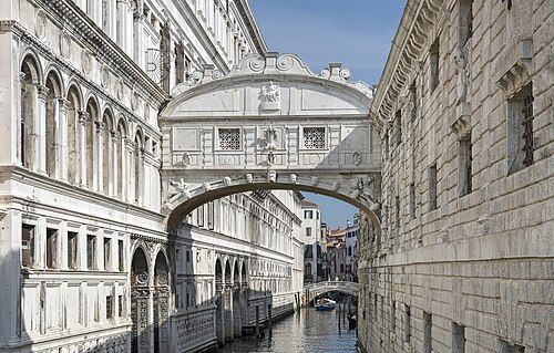 Ponte dei Sospiri a Venezia