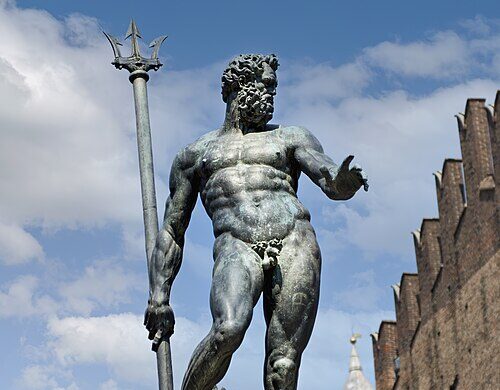 Fontana del Nettuno a Bologna